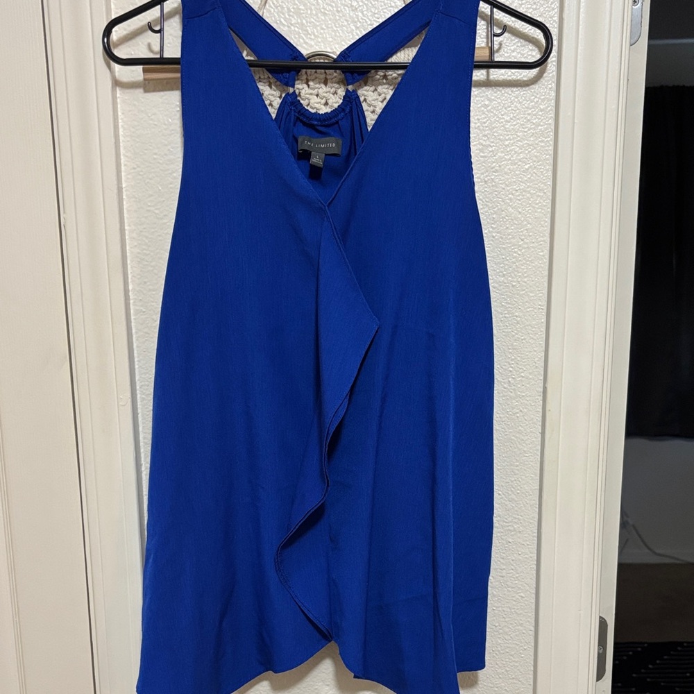 Ann Taylor Royal Blue Tank Top